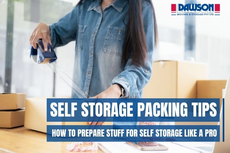 self storage packing tips